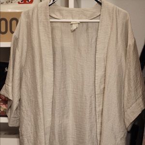 H&M metallic festival kimono